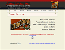 Tablet Screenshot of jerrygrogg.com